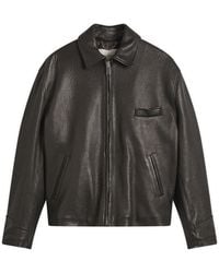 Second/Layer - Second Layer Rider Leather Jacket - Lyst