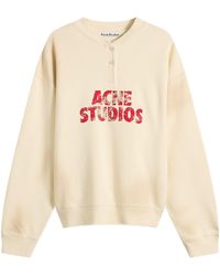 Acne Studios - Fern Logo Sweater - Lyst