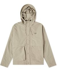 Fred Perry - Short Parka Jacket - Lyst