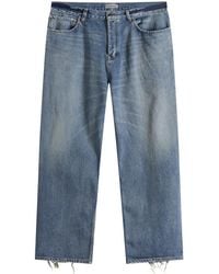 Balenciaga - Baggy Fit Japanese Twill Jeans - Lyst