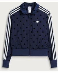 adidas - Satin Polka Dots Track Top - Lyst