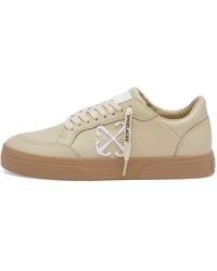 Off-White c/o Virgil Abloh - New Low Vulcanized Leather Sneaker - Lyst
