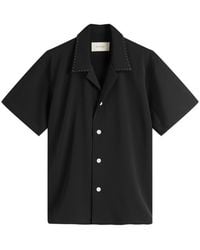 Second/Layer - Open Collar Shirt - Lyst