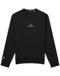 Polo Ralph Lauren - Chain Stitch Logo Crew Sweatshirt - Lyst