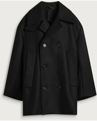 Acne Studios - Otana Clean Wool Coat Jacket - Lyst