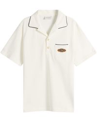 Drole de Monsieur - Open Collar Polo Shirt - Lyst