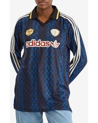 adidas Originals Rita Ora Long Sleeve Panel Dress in Black | Lyst