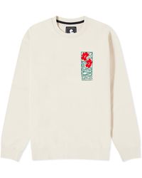 Edwin - Garden Society Crew Sweater - Lyst