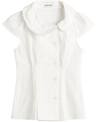Peachy Den - Missy Asymmetric Blouse - Lyst