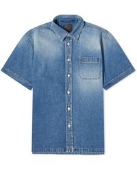 Givenchy - Short Sleeve Denim Shirt - Lyst