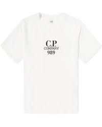 C.P. Company - Box Logo T-Shirt - Lyst