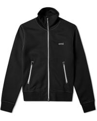 AMI Zip Up Track Top - Black