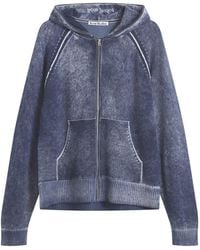 Acne Studios - Kupiter Knitted Hoodie - Lyst