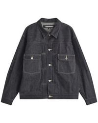 Neighborhood Bw Type-2 Denim Jacket in Black for Men | Lyst