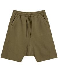 Entire studios - Heavy Drop Crotch Shorts - Lyst