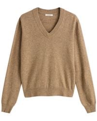 Entire studios - Knitted V-Neck Jumper - Lyst