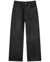 Rick Owens - Geth Coated Jeans - Lyst