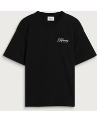 Ronning - Script T-Shirt - Lyst