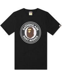 A Bathing Ape - Busy Works T-Shirt - Lyst