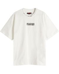 Pleasures - Cut Here Heavyweight T-Shirt - Lyst