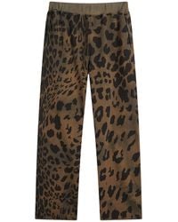 Aries - Leopard Tie Dye Straight Sweatpant - Lyst