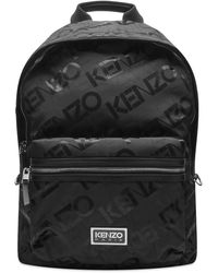 KENZO - Tonal Logo Backpack - Lyst