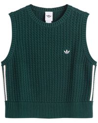 adidas - Adicolor Knitted Vest - Lyst