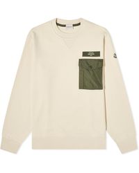 Moncler - Long Sleeve Nylon Pocket T-Shirt - Lyst