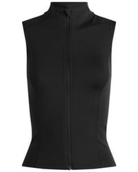 Tala - Skinluxe Sleeveless Zip Through Running Top - Lyst