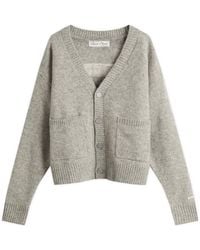 About Blank - Mohair Knitted Logo Cardigan - Lyst
