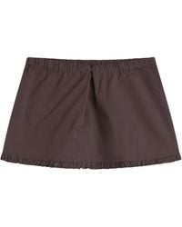 Deiji Studios - Flounce Mini Skirt - Lyst