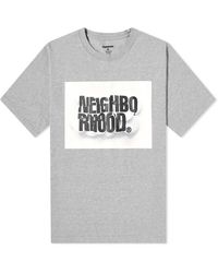 Neighborhood - 28 Printed T-Shirt - Lyst