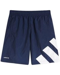 adidas - Three Bar Logo Short - Lyst