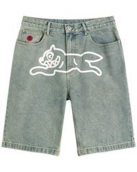 ICECREAM - Running Dog Denim Shorts - Lyst