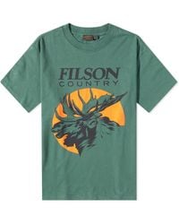 Filson - Pioneer Moose T-Shirt - Lyst