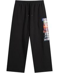 Balenciaga - Baggy Bumper Stickers Sweatpants - Lyst
