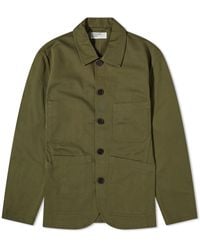 Universal Works - Twill Bakers Jacket - Lyst