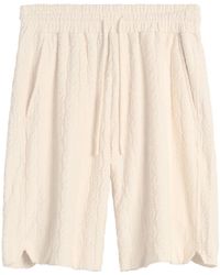 Drole de Monsieur - Monogramme Towelling Shorts - Lyst