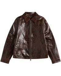 Ronning - Leather Jacket - Lyst