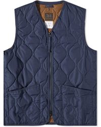 Taion - Military Zip Down Vest - Lyst