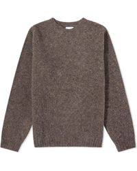 Norse Projects - Birnir Brushed Lambswool Crew Jumper - Lyst