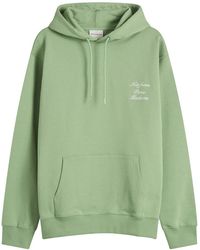 Drole de Monsieur - Calligraphy Slogan Hoodie - Lyst
