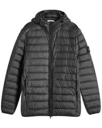 Stone Island - Lightweight Hooded Down Jacket - Lyst