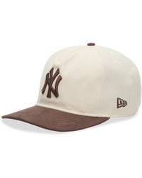 KTZ - New York Yankees Suede Visor 9Fifty Cap - Lyst