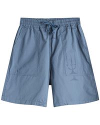 Service Works - Poplin Printed Chef Shorts - Lyst