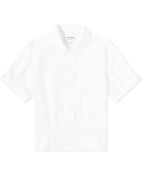 Thom Browne - Short Sleeve Tucked Shirt - Lyst