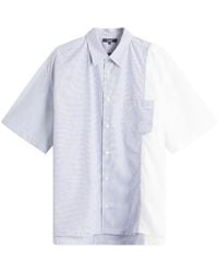 Comme des Garçons - Mix Stripe Short Sleeve Shirt - Lyst