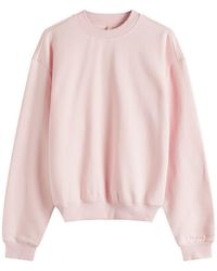 Skims - Cotton Fleece Classic Crew Sweatshirt - Lyst