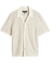 Rag & Bone - Zig-Zag Towelling Avery Shirt - Lyst