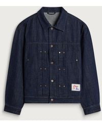 Dime - Pleated Denim Jacket - Lyst